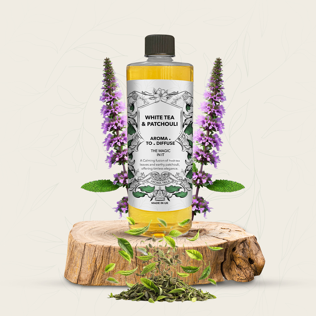 WHITE TEA&PATCHOULI 500ml (1) White Tea & Patchouli - Image 2